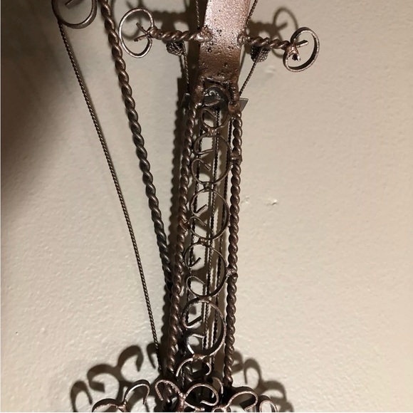 Vintage Violin Wrought Iron Wall Art 25” - Picture 6 of 8